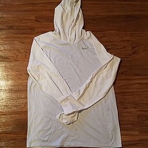 Nike long sleeve w hood